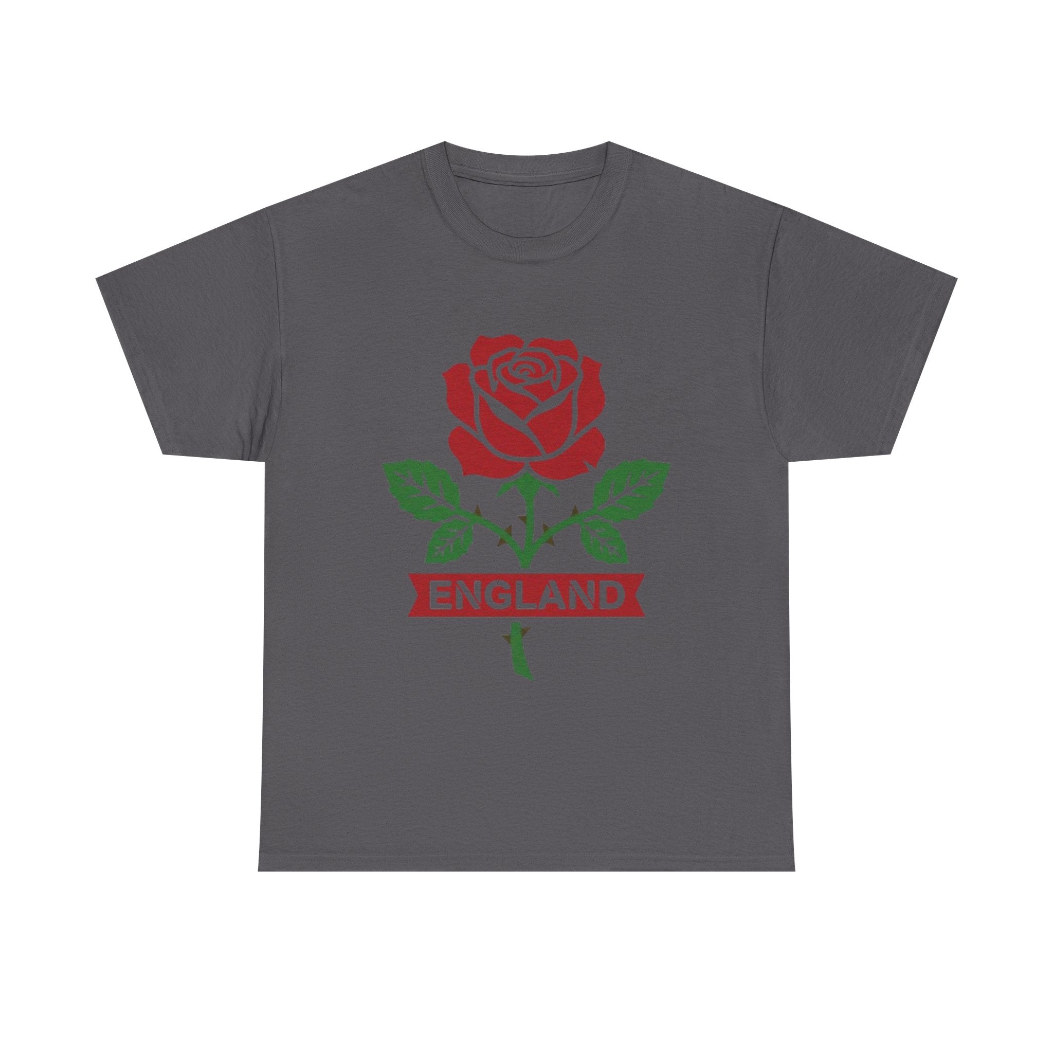 England Rose T-Shirt – Vintage Red Rose England Tee
