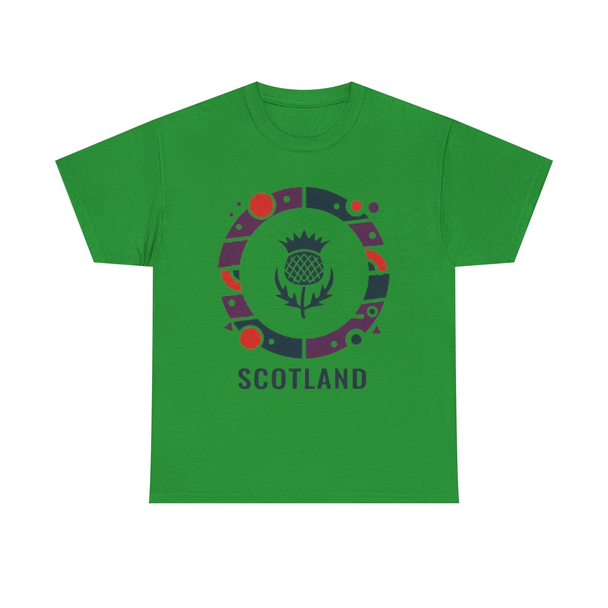 Scotland Thistle Graphic Tee — Scottish Pride Casual T‑Shirt