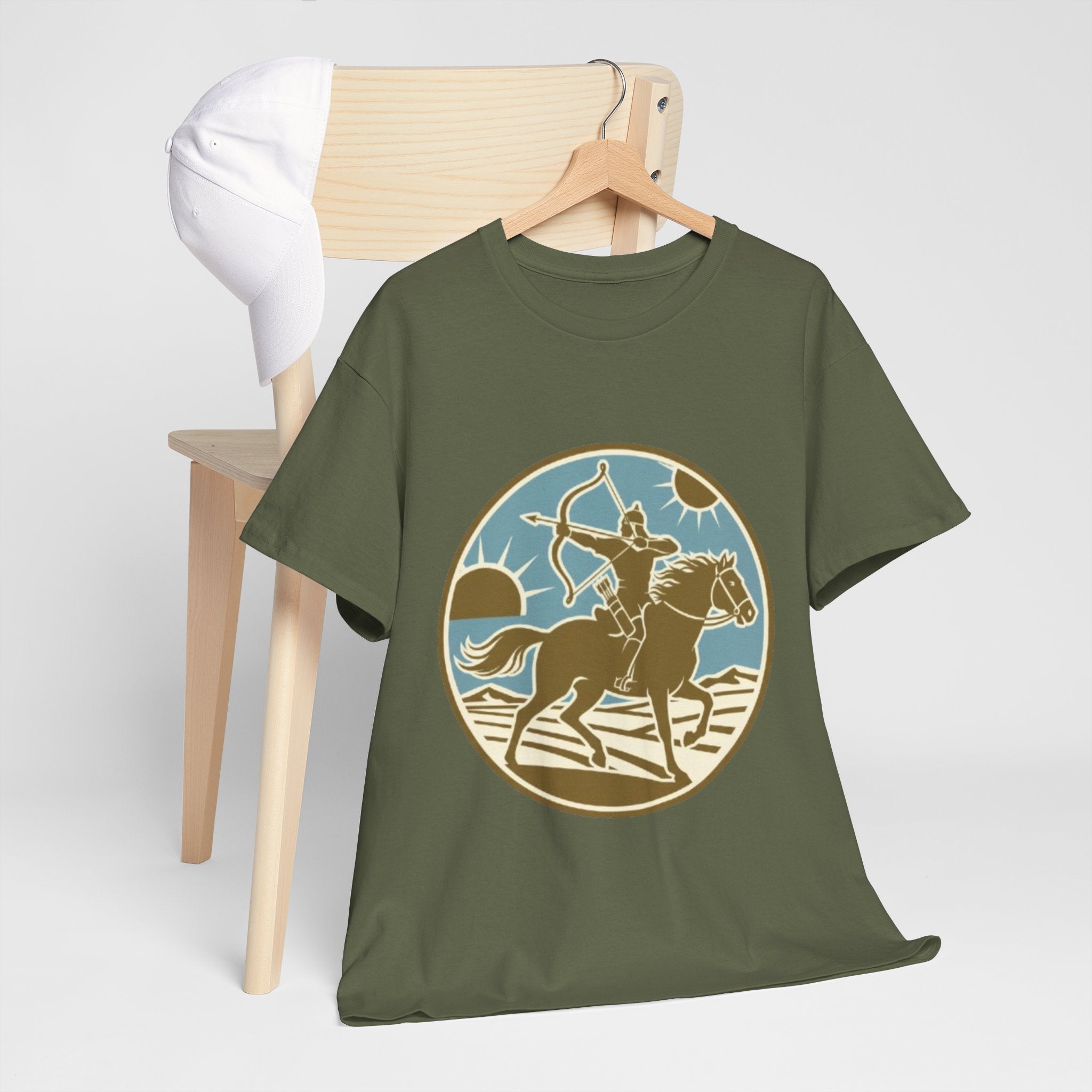 Cowboy Rodeo T‑Shirt — Western Rider Circle Graphic Tee