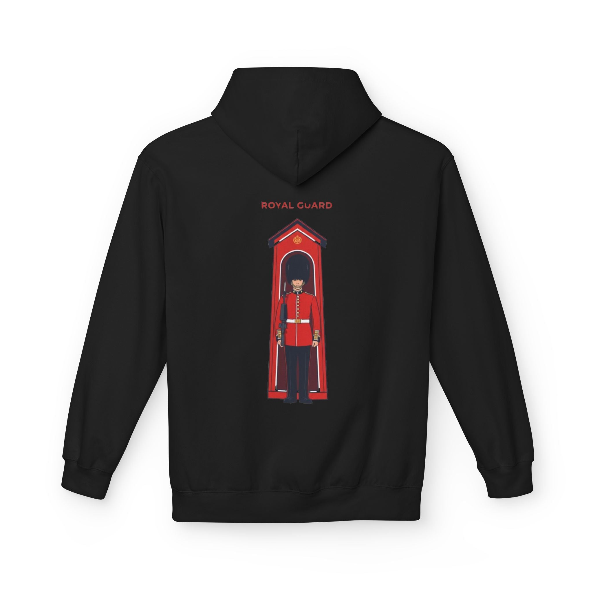 Royal Guard Illustration Hoodie — British Soldier Graphic Hoodie
