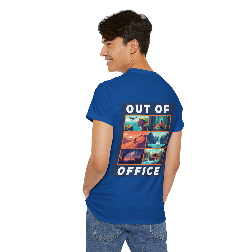 Out of Office Tee — Scenic Travel Graphic T-Shirt