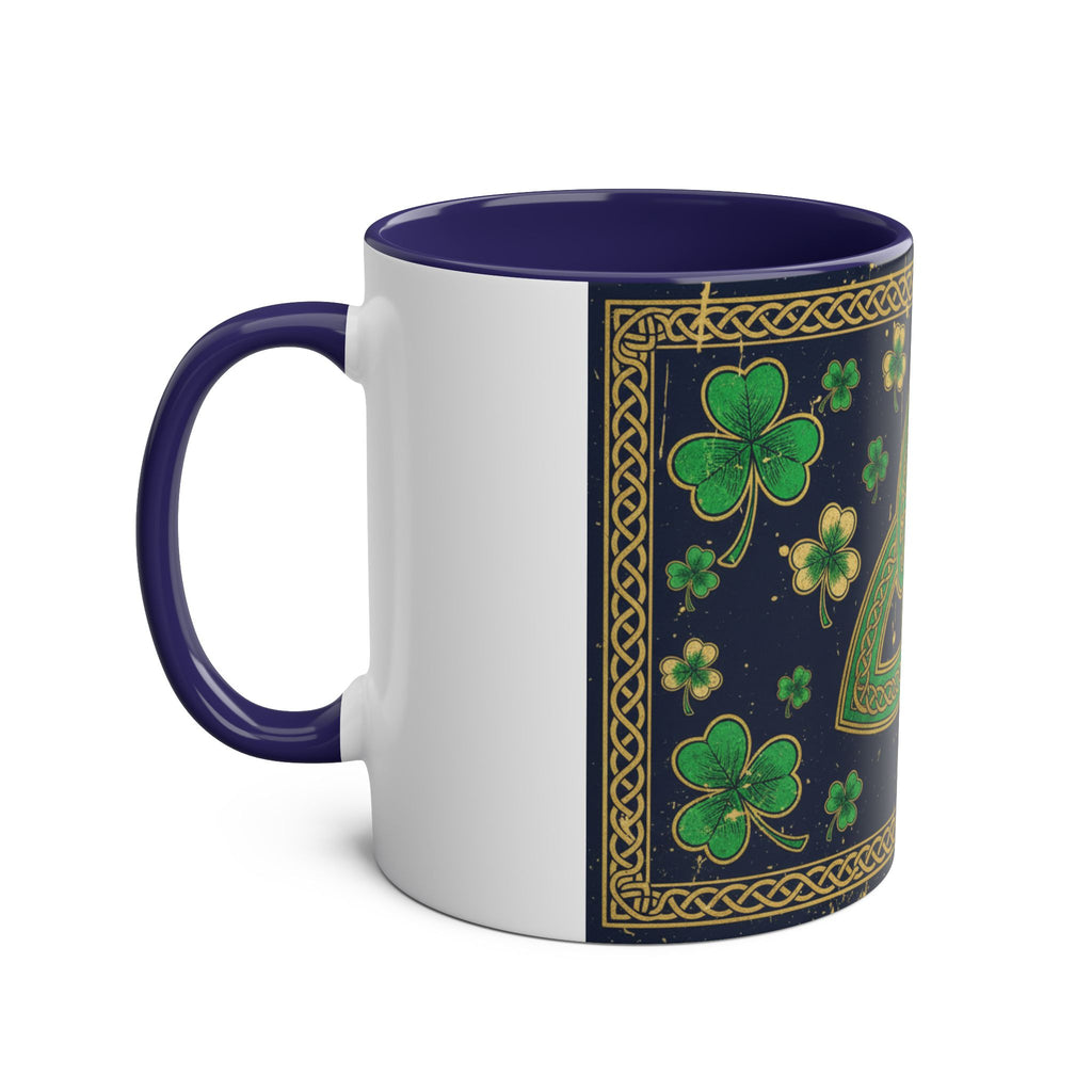 Celtic Trinity Knot Coffee Mug — Shamrock St. Patrick’s Day 11oz