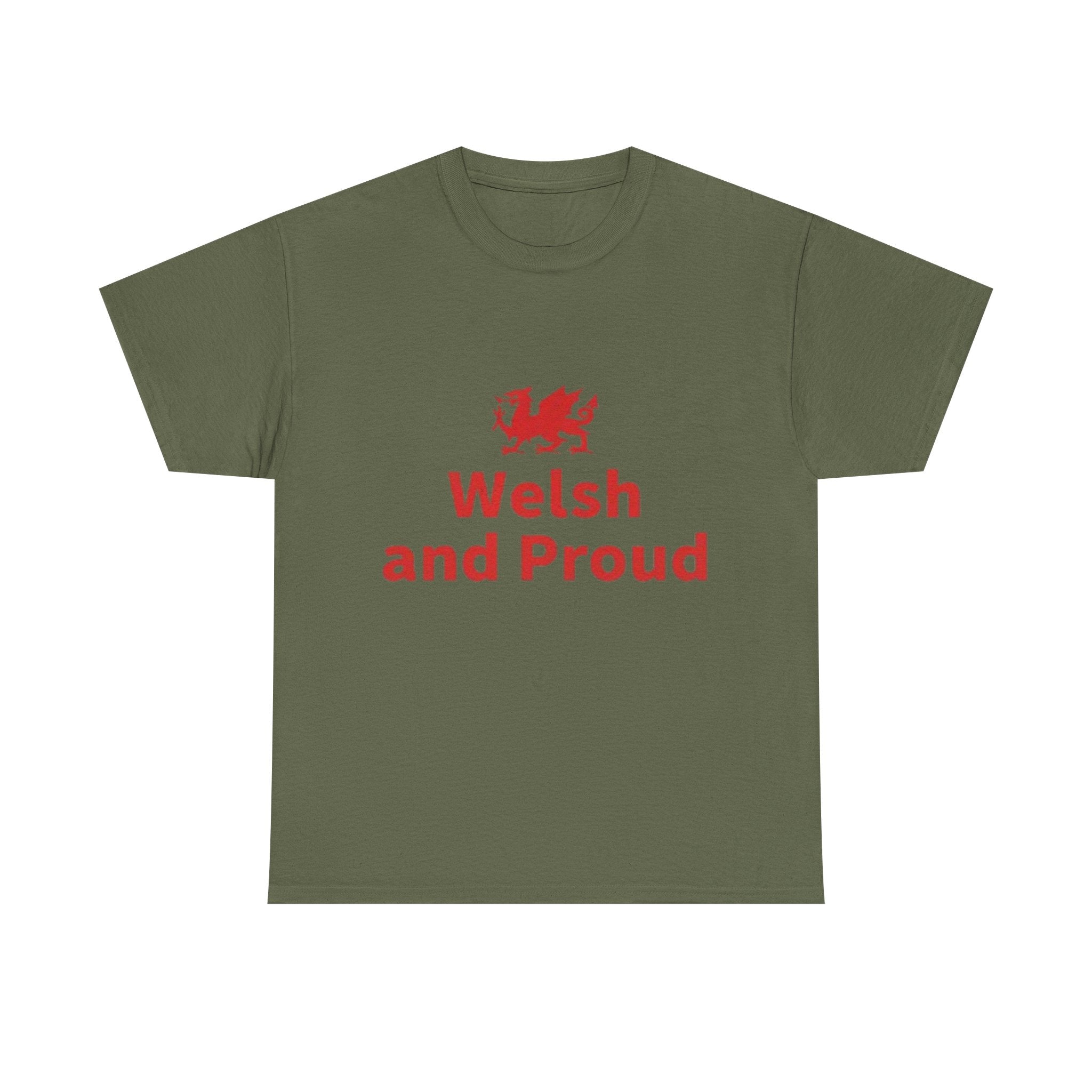 Welsh and Proud T-Shirt — Welsh Dragon Pride Tee