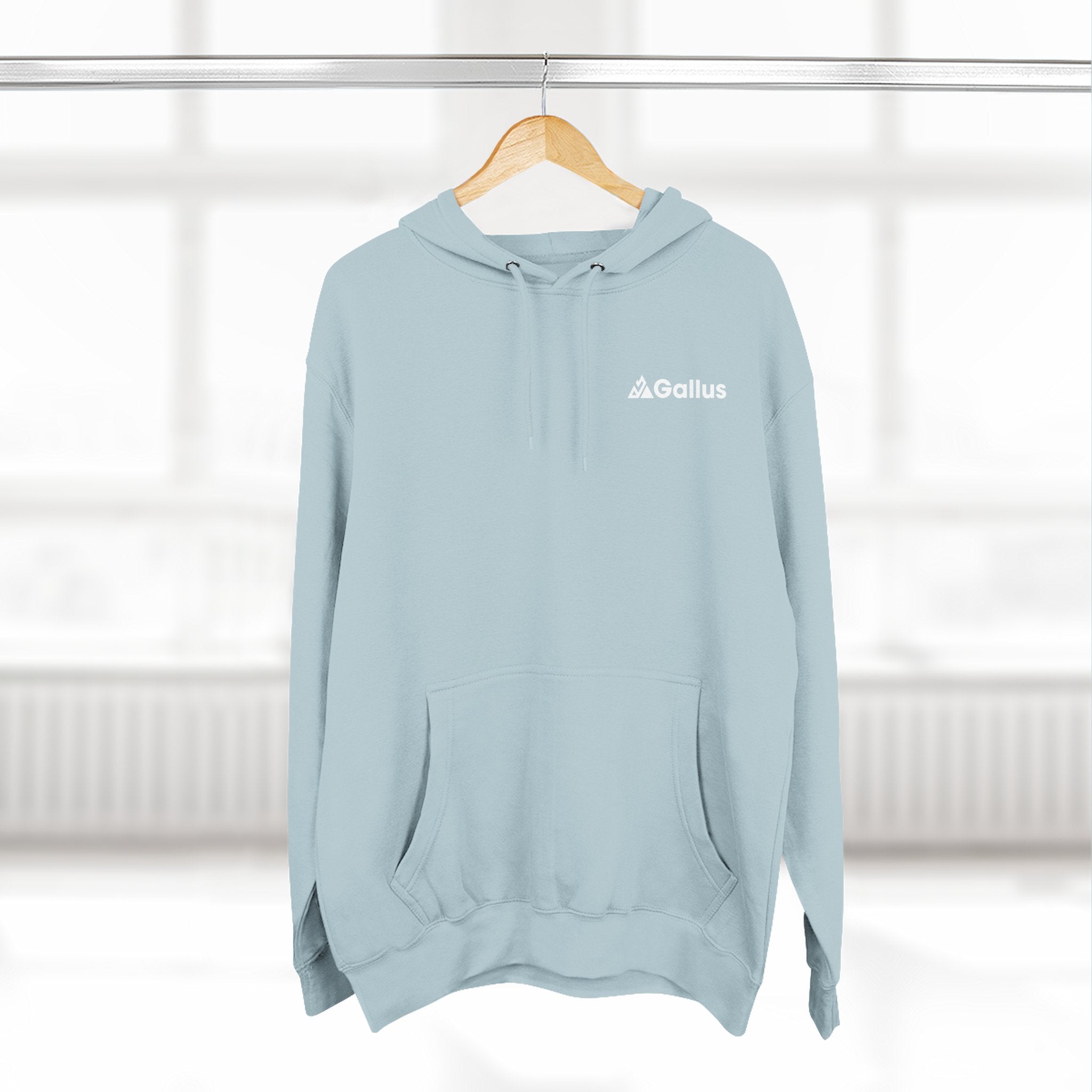 Gallus Explorer Hoodie — Minimal Logo Fleece Pullover