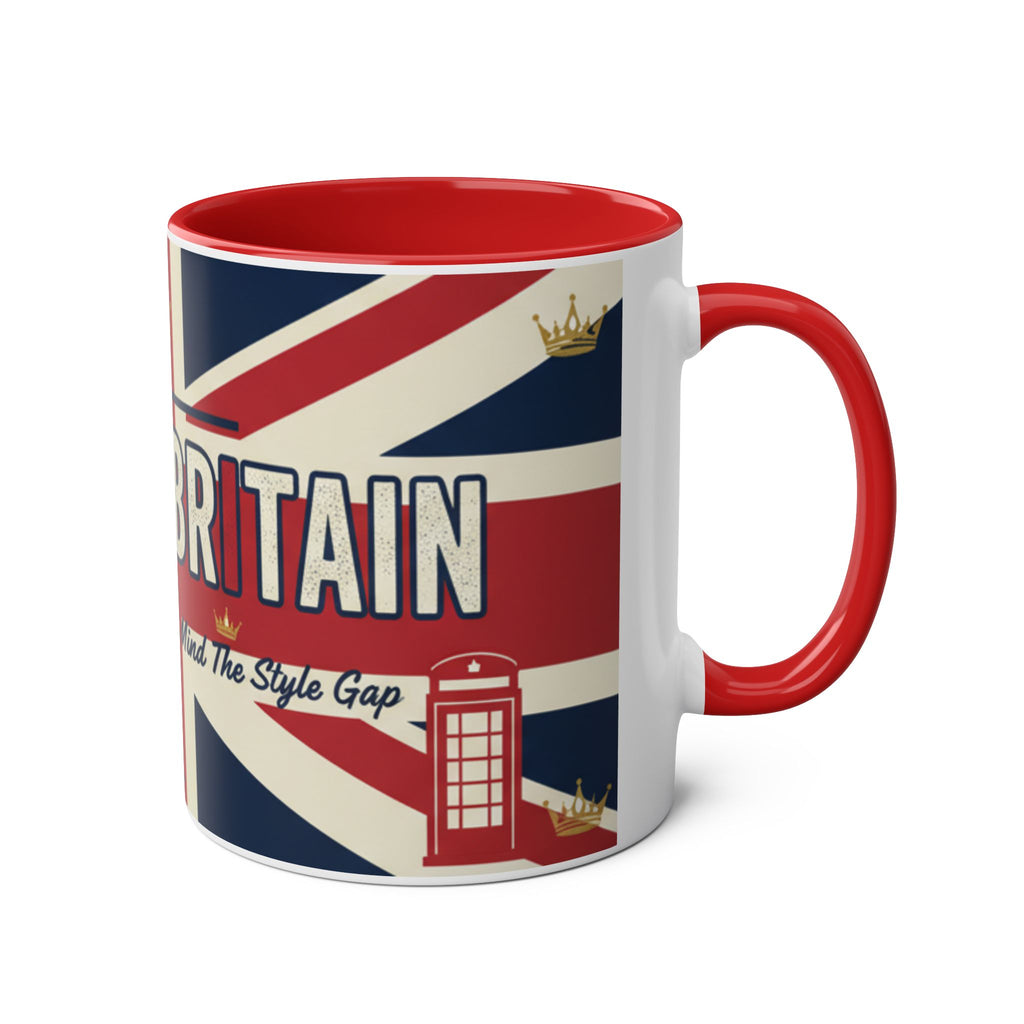 Two-Tone Coffee Mugs, 11oz