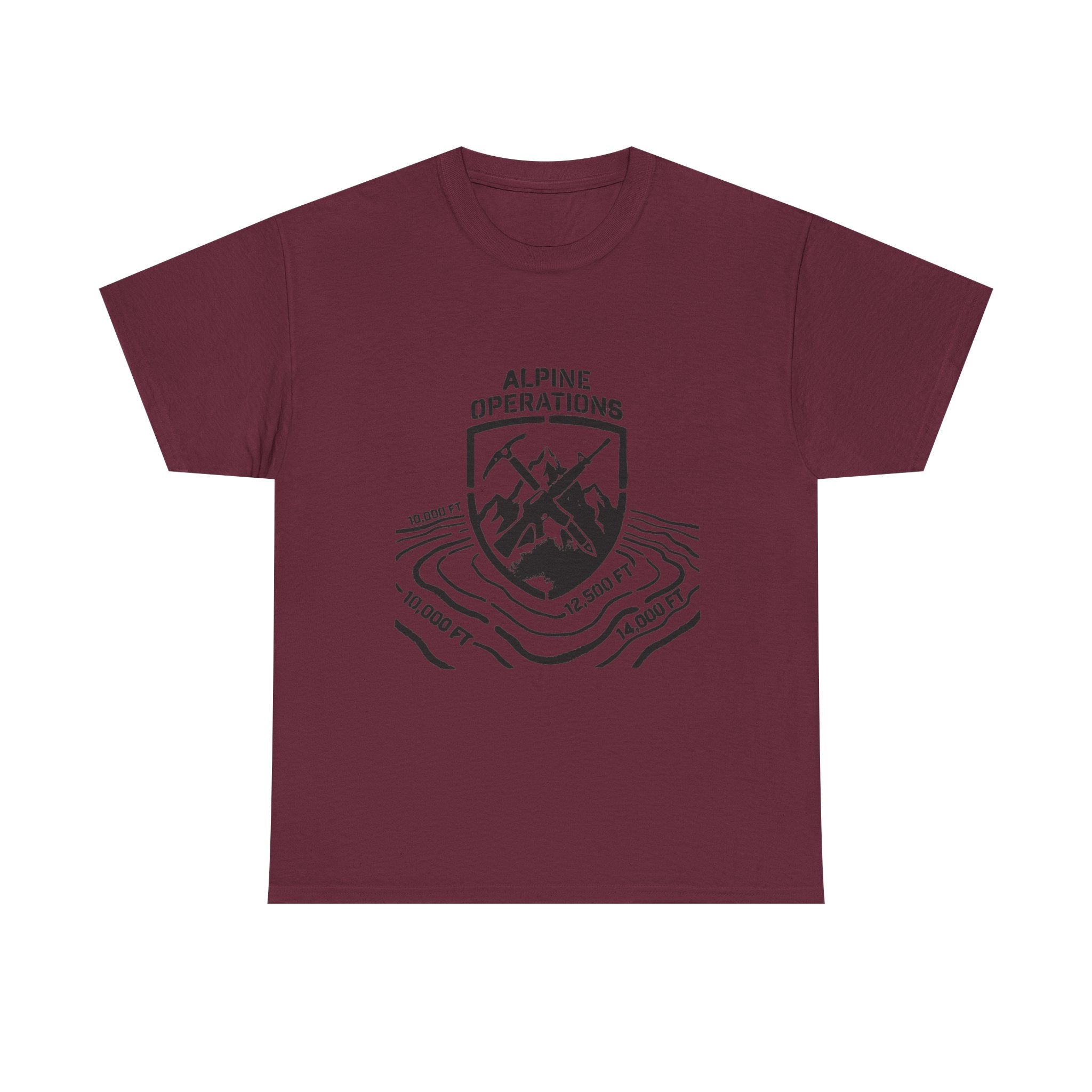 Alpine Operations Cotton Hiking Tee - Mountain Badge Edition
