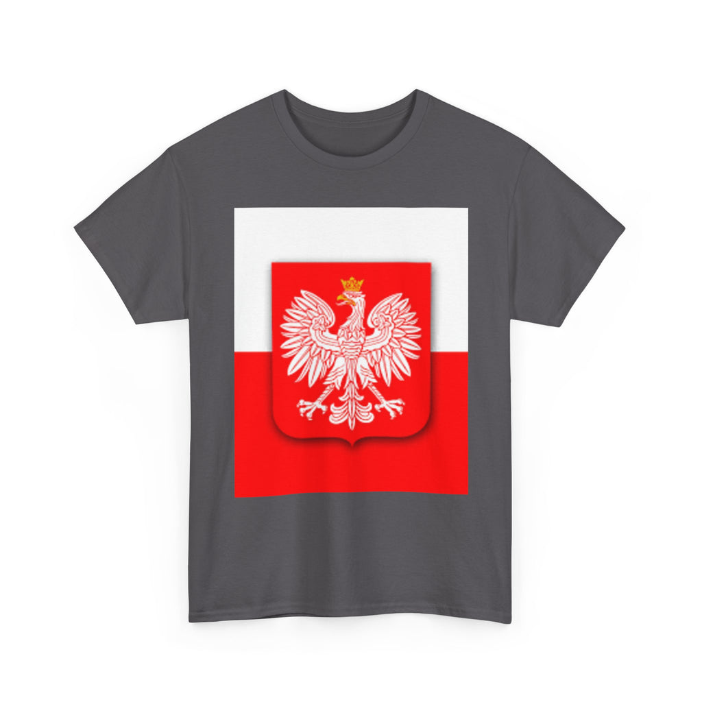 Polish White Eagle T-Shirt — Polska Coat of Arms Tee