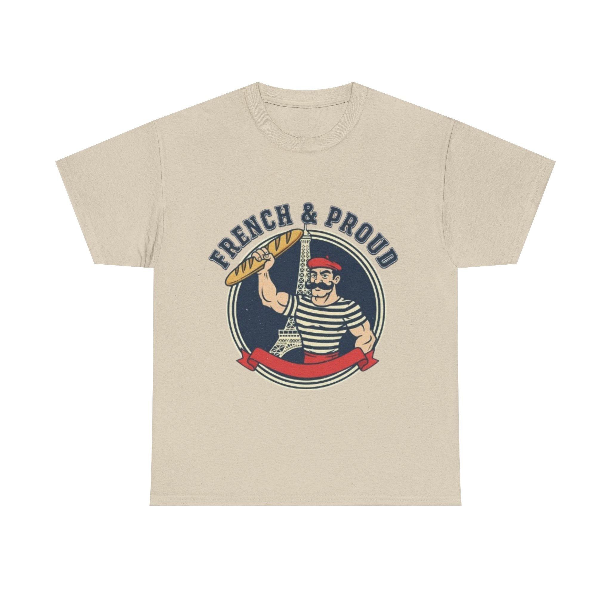 French & Proud T-Shirt — Retro French Sailor Graphic Tee