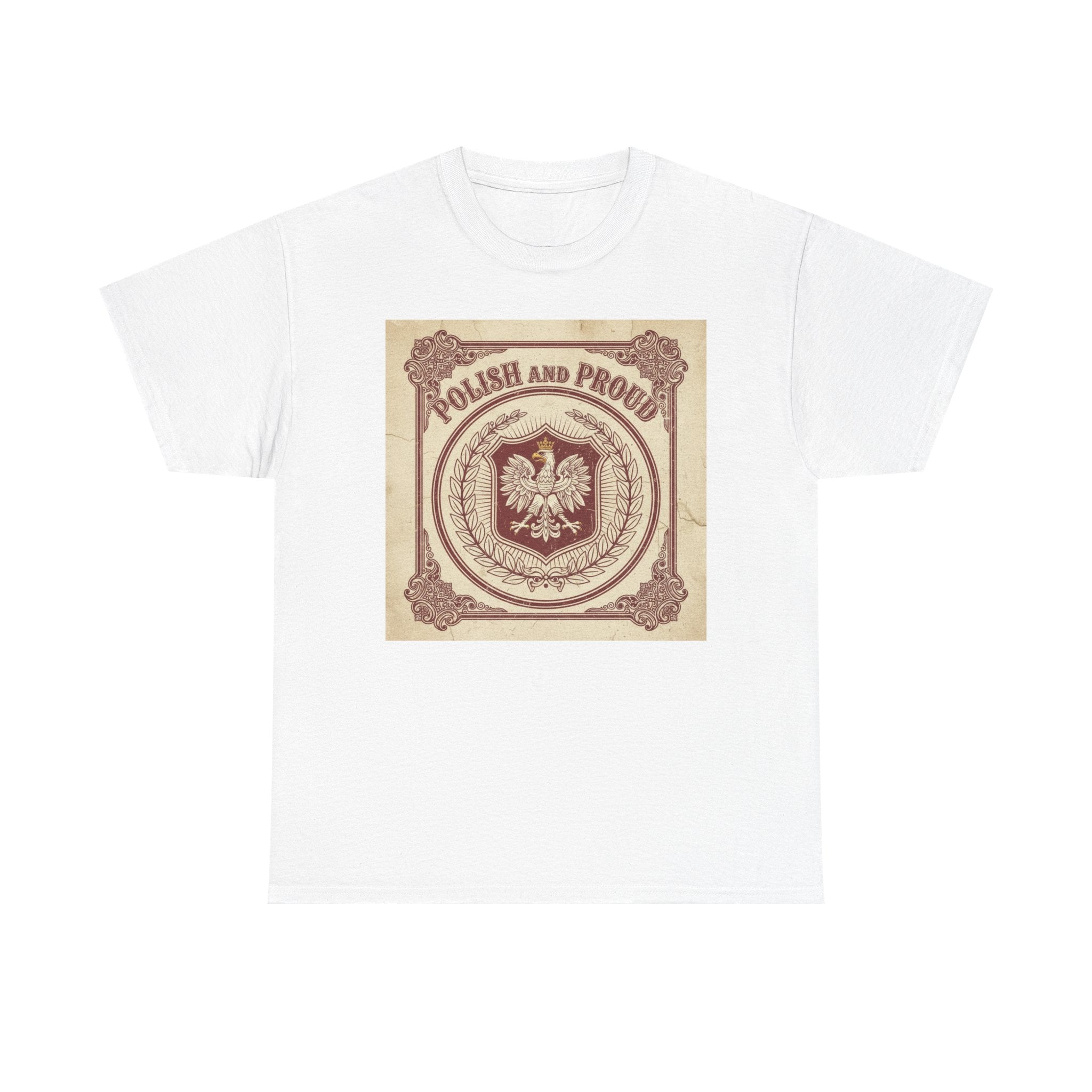 Polish and Proud T‑Shirt — Vintage Eagle Heritage Tee