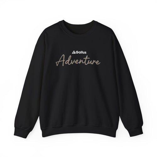 Adventure Script minimal travel sweatshirt
