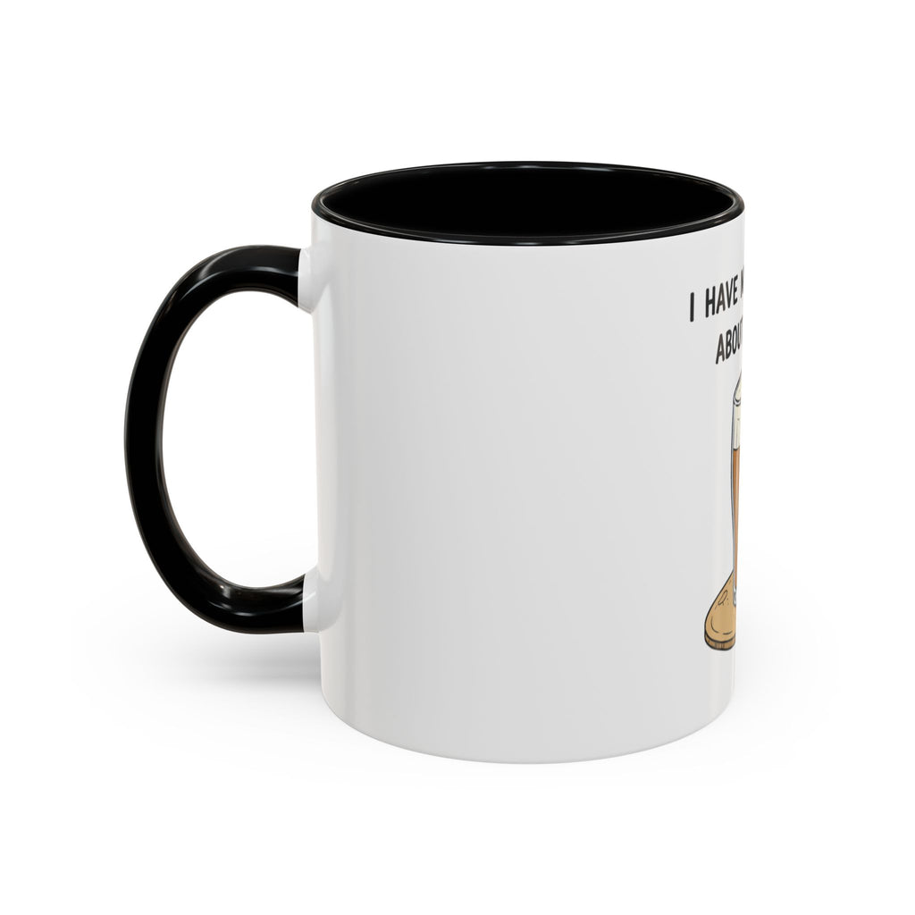 Coffee Mug - "I Have Mixed Drinks About Feelings" Funny Barware Gift