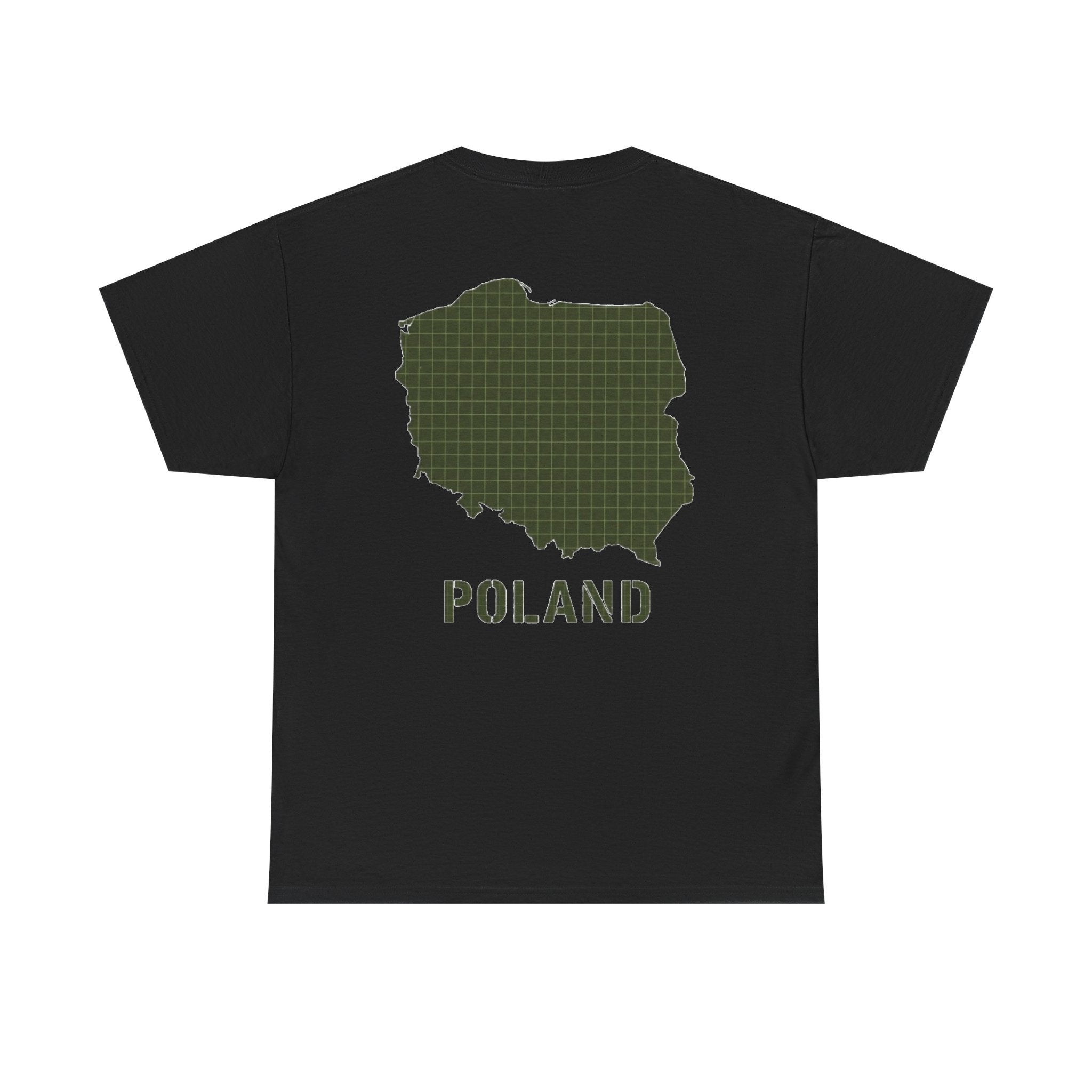 Poland Map T-Shirt — Gallus Logo Military-Style Polish Pride Tee