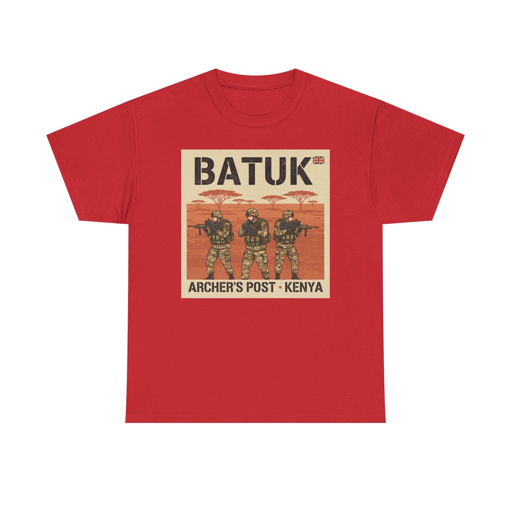 BATUK Archer's Post Kenya Vintage Military T-Shirt