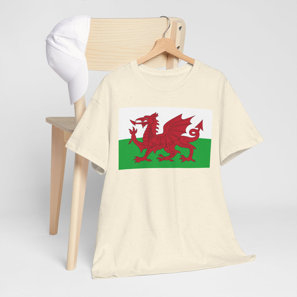 Welsh Dragon T‑Shirt — Cymru Red Dragon Flag Tee