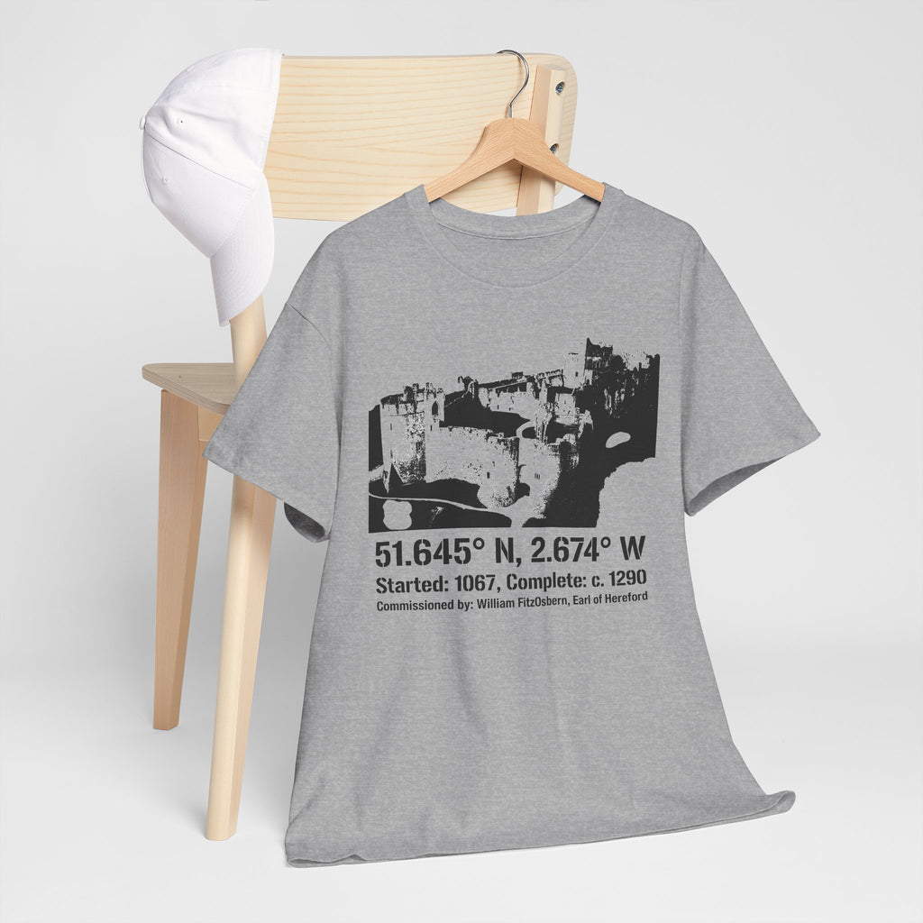 Chepstow Castle T‑Shirt — Historic Landmark Tee for Castle Lovers & Travelers