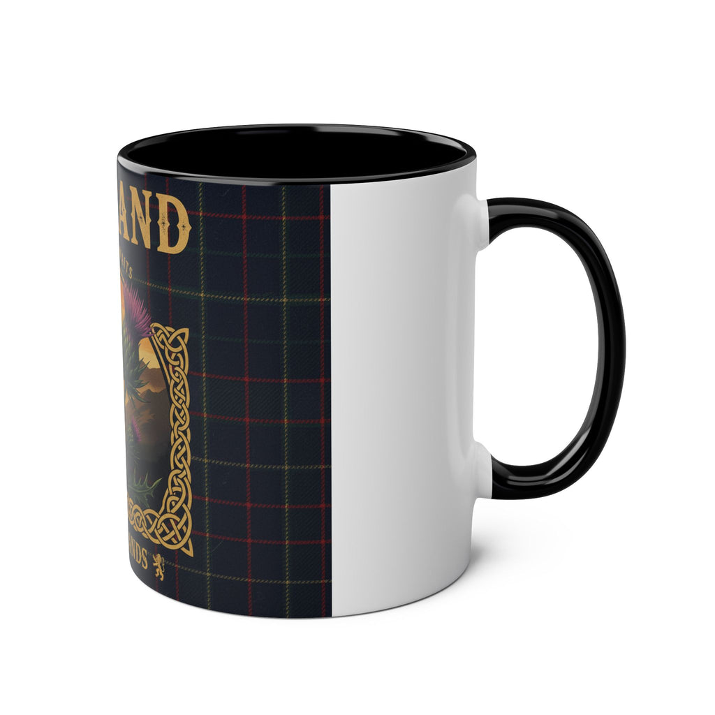 Two-Tone Coffee Mugs, 11oz