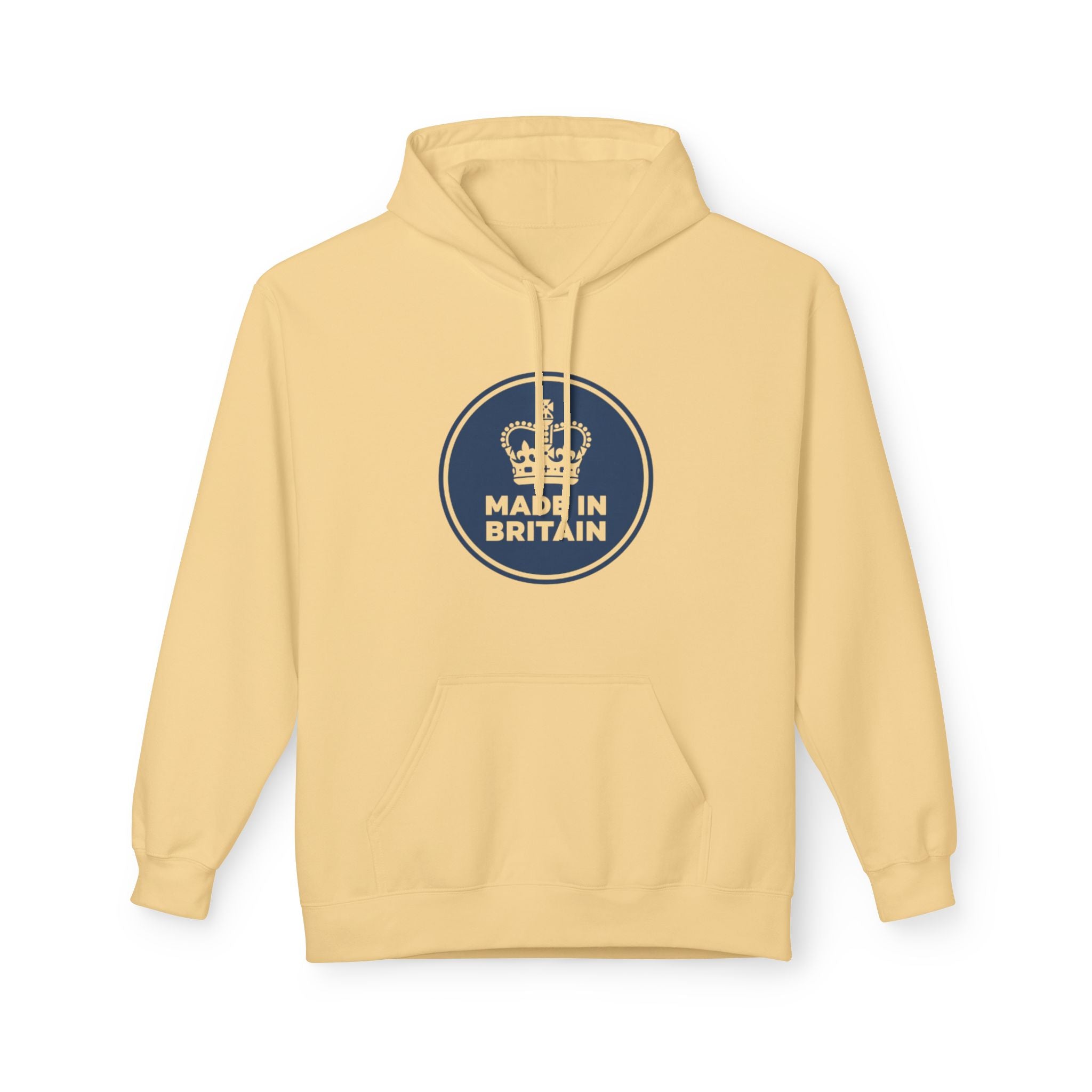 Made in Britain Hoodie – Vintage Crown Logo British Pride Pullover