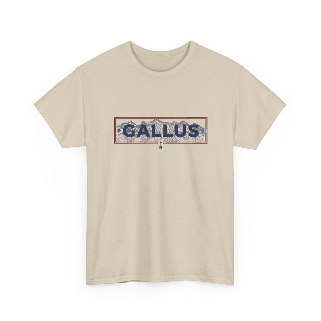 Portugal Map T-Shirt — Gallus Logo Travel Tee