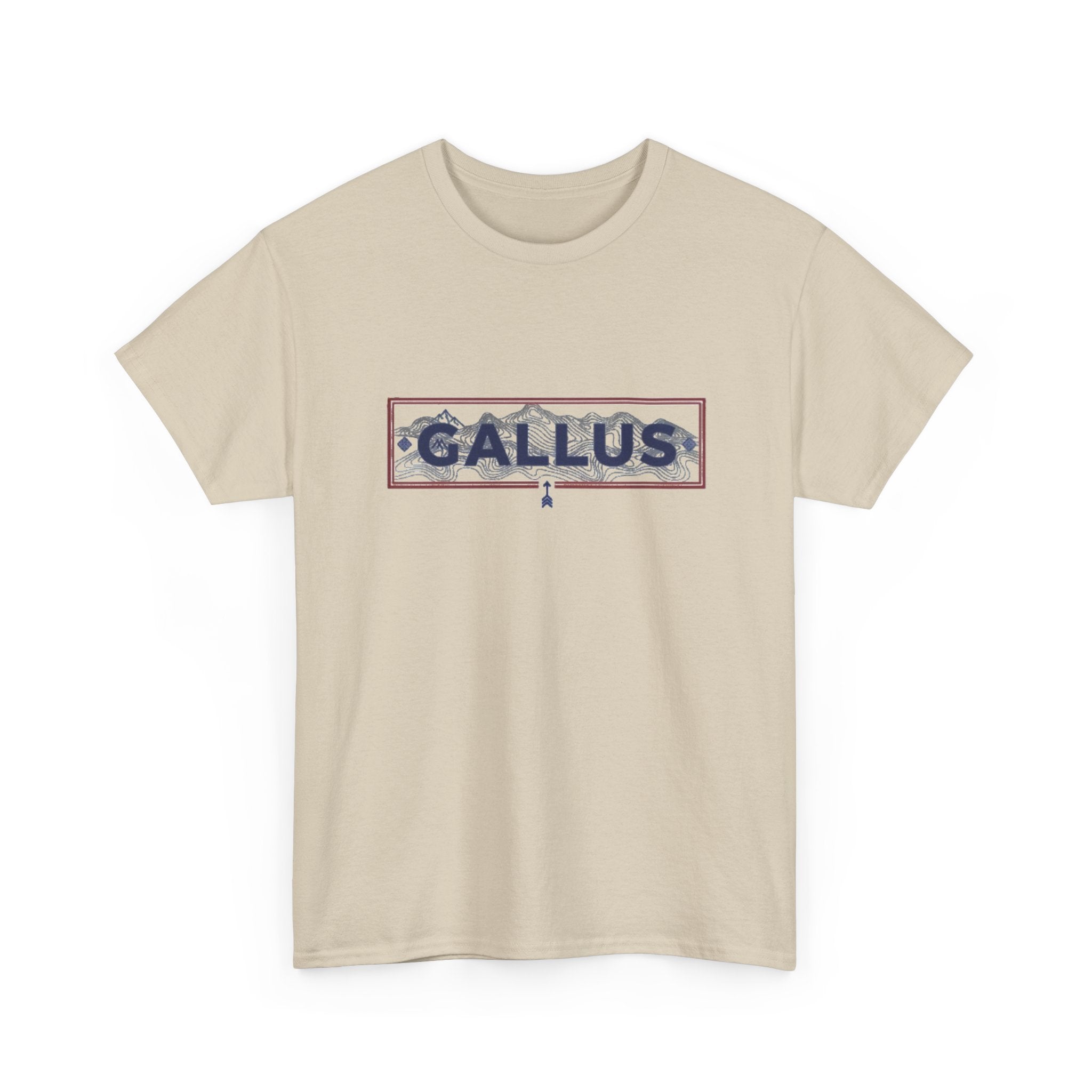 Portugal Map T-Shirt — Gallus Logo Travel Tee