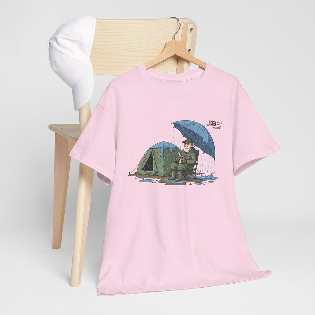 Retro Mountain Camper Graphic T-Shirt — Vintage Van Life Adventure Tee