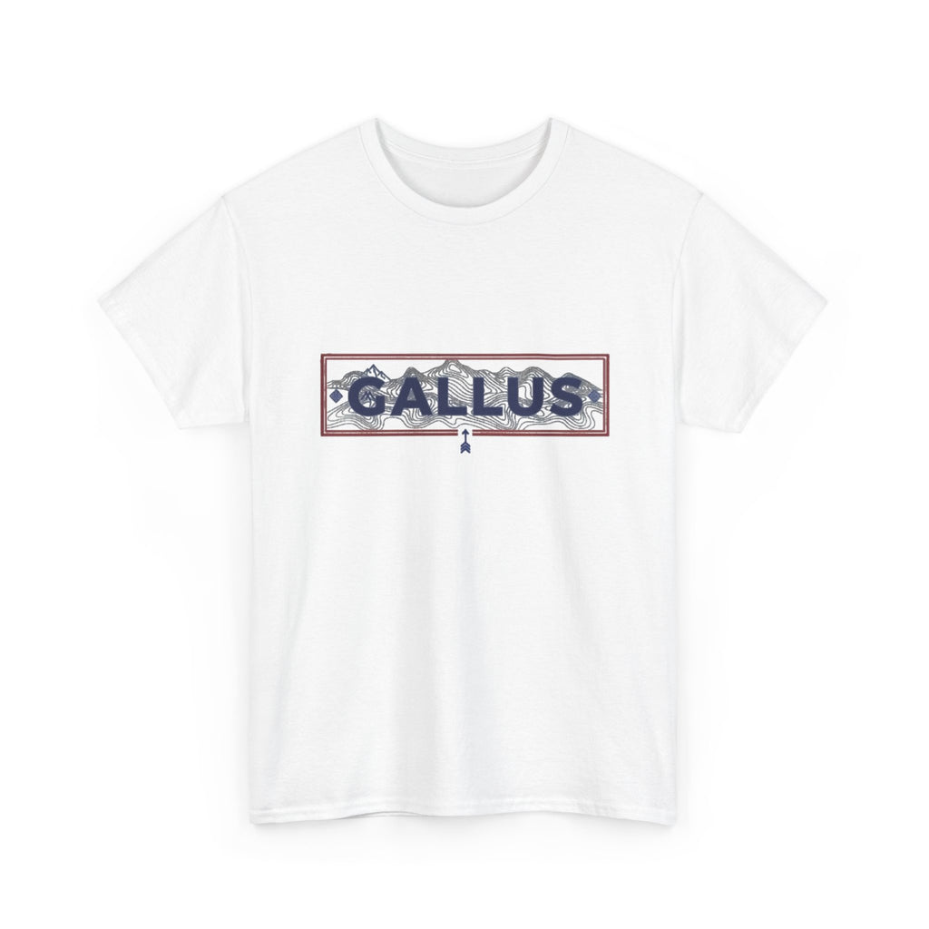 France Map Tee with "GALLUS" Chest Logo