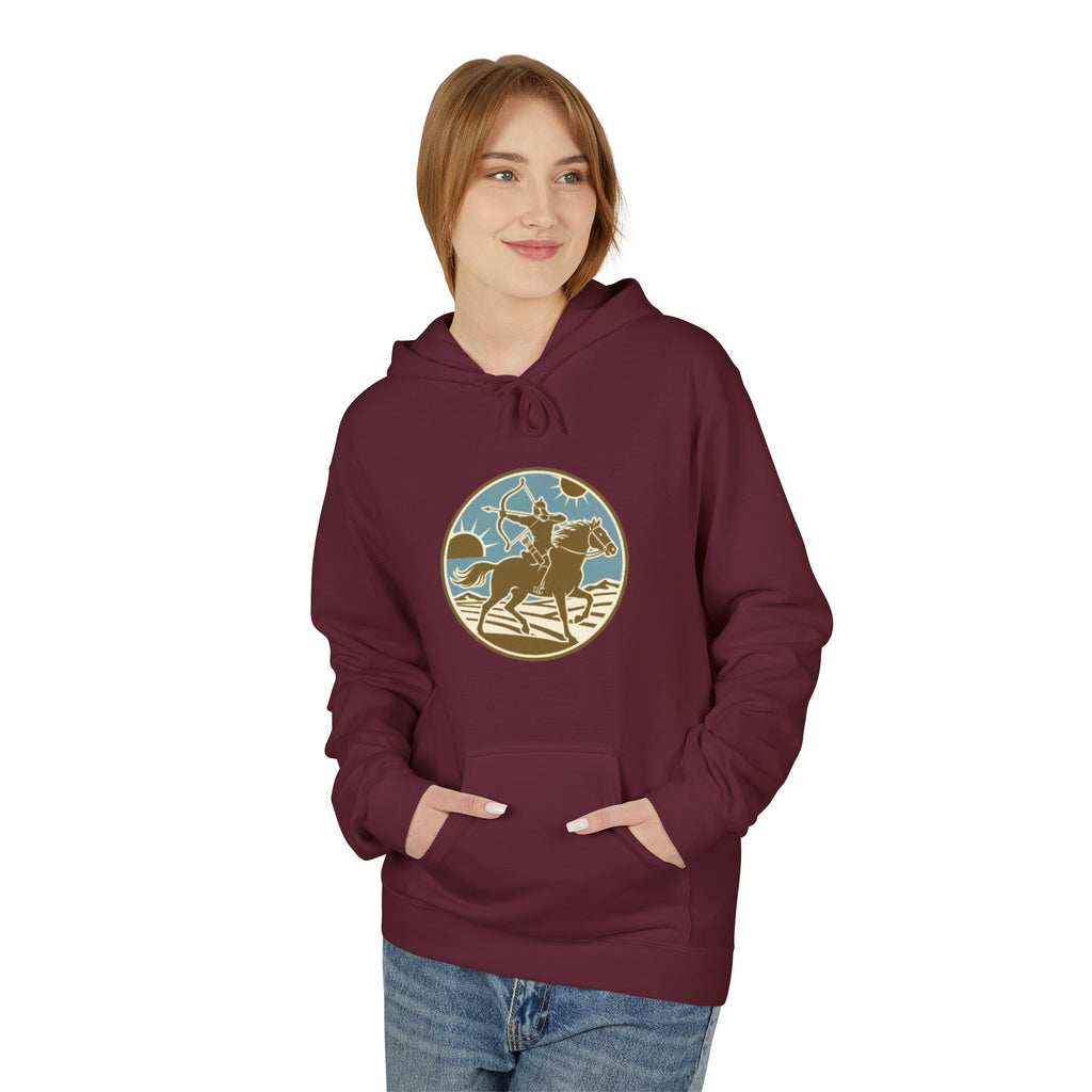 Surf Sunset Hoodie — Coastal Palm Beach Surfing Graphic Hoodie