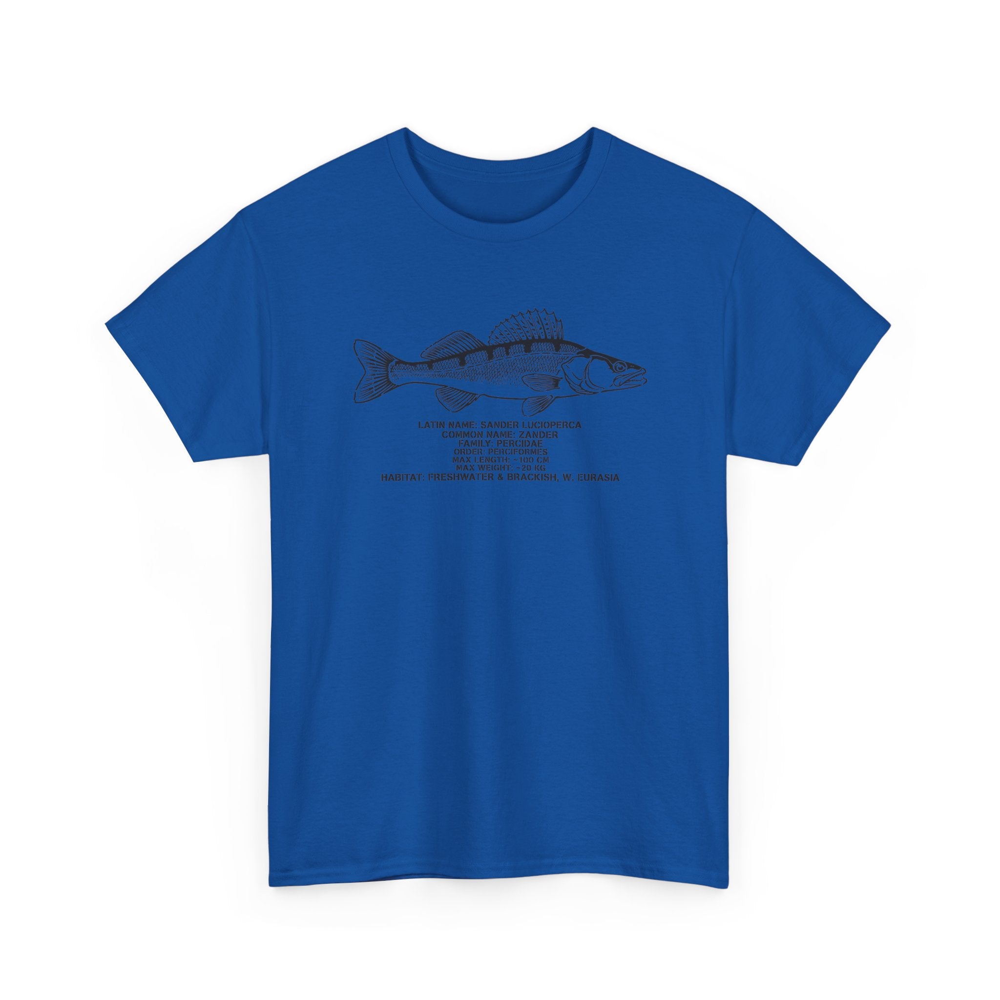Walleye Fish (Zander) Illustration Tee | Fishing T-Shirt