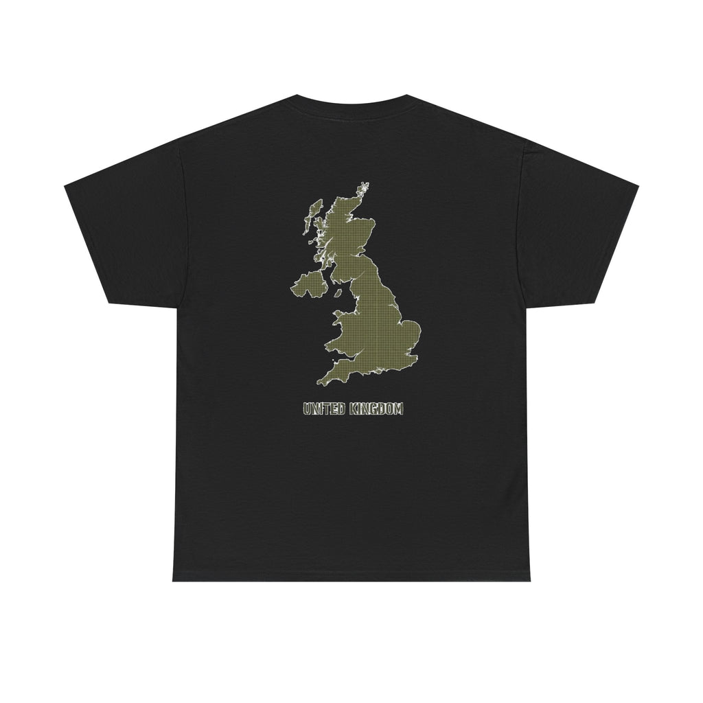 United Kingdom Map Tee — "GALLUS" Streetwear Graphic T-Shirt