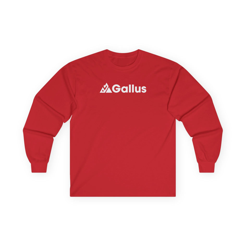 Long Sleeve Tee — Gallus Adventure Series: Hike, Climb, Abseil, Explore Graphic