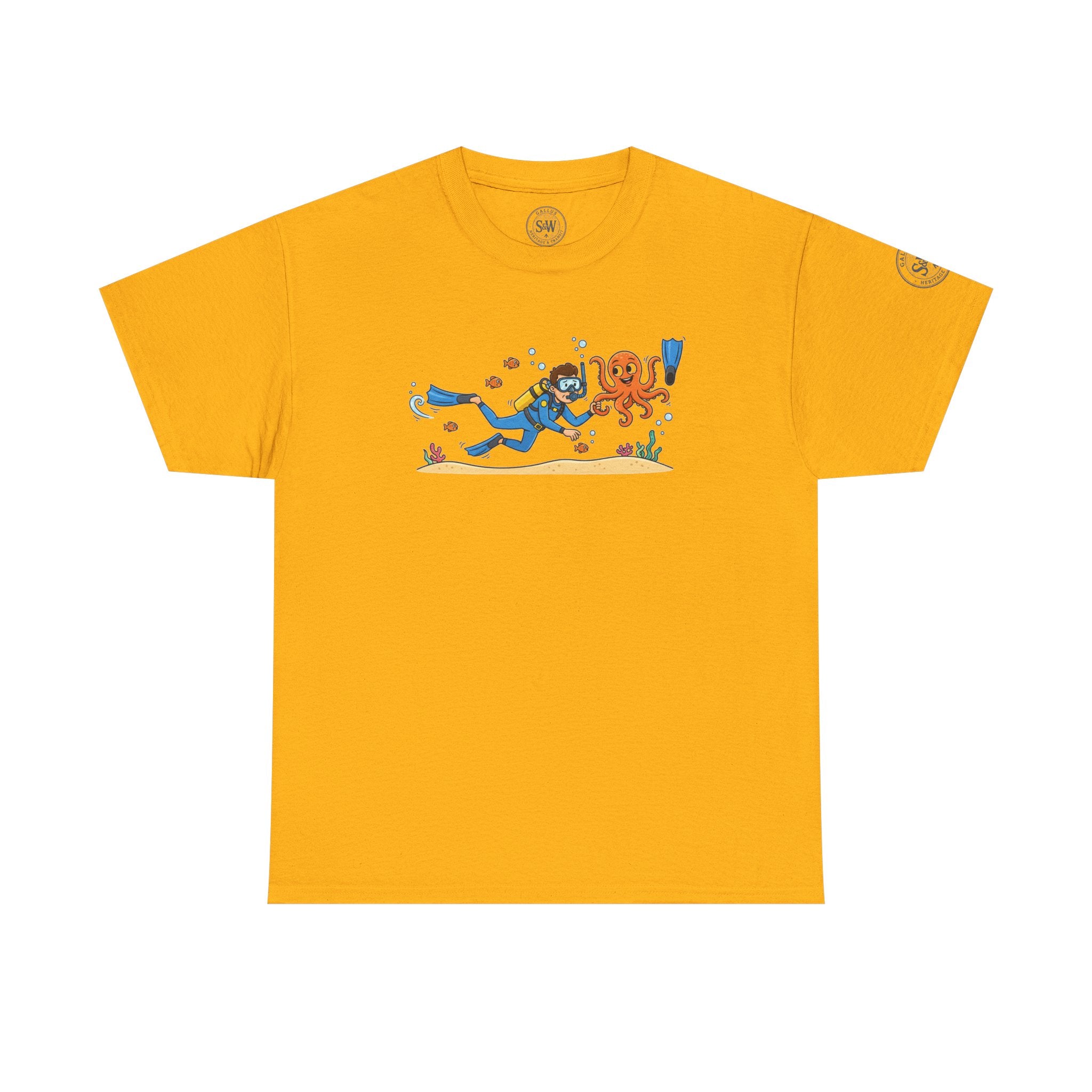 Diver vs. Octopus T-Shirt