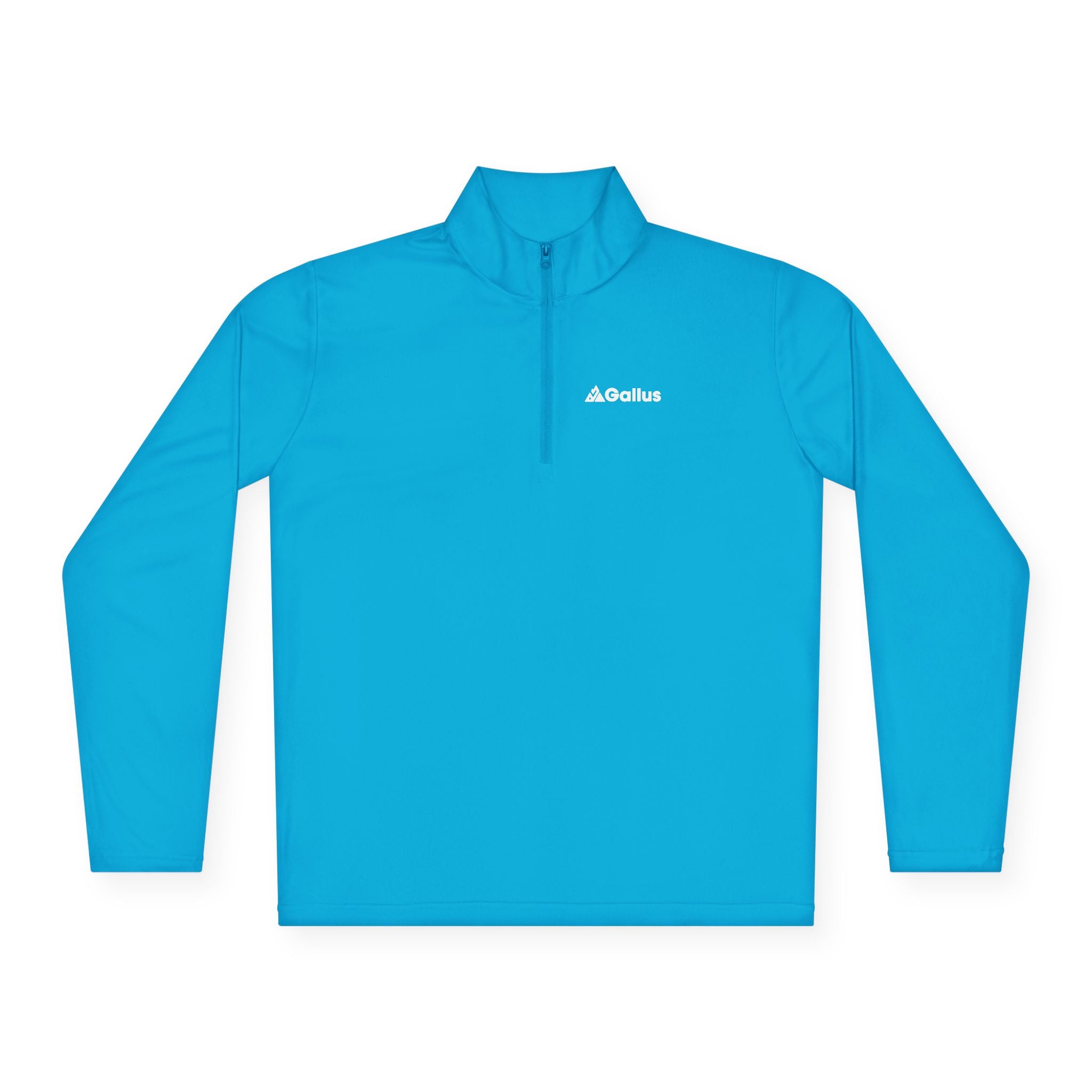 Ashore Script Quarter-Zip Pullover — Lightweight Coastal Hoodie Alternative