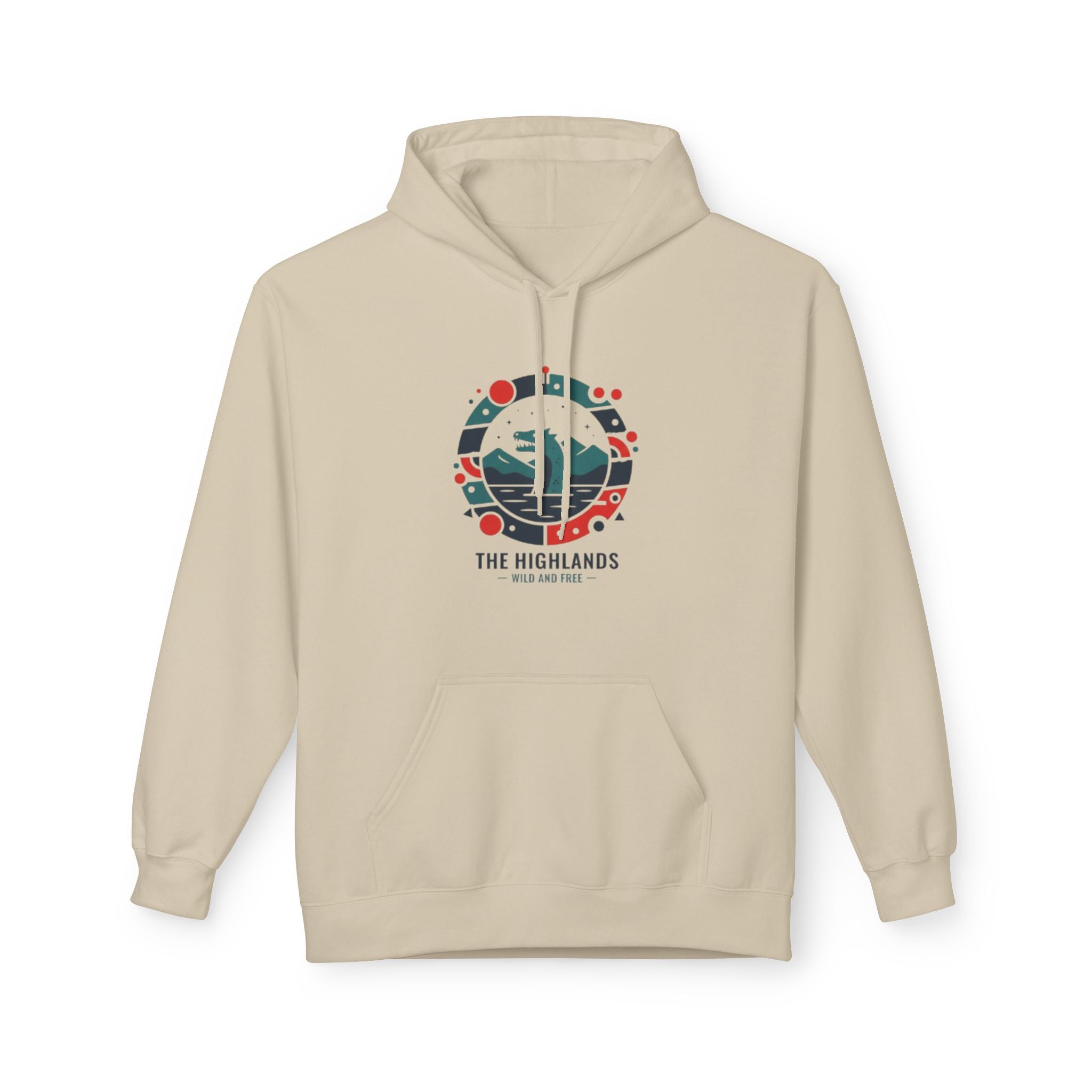 Highlands Mountain Hoodie — Scenic Retro Adventure Pullover