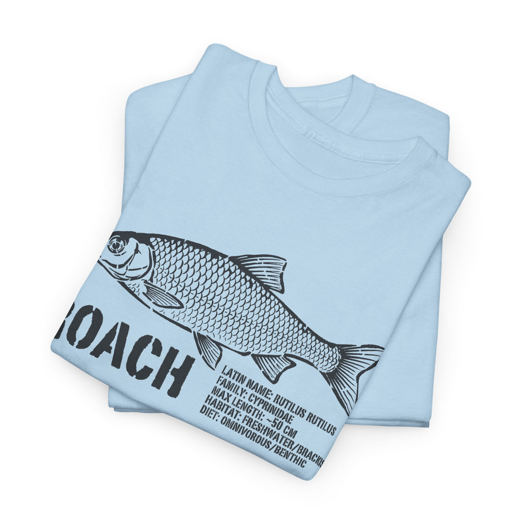 Roach Fish Sketch Tee — Vintage Angler Graphic T-Shirt
