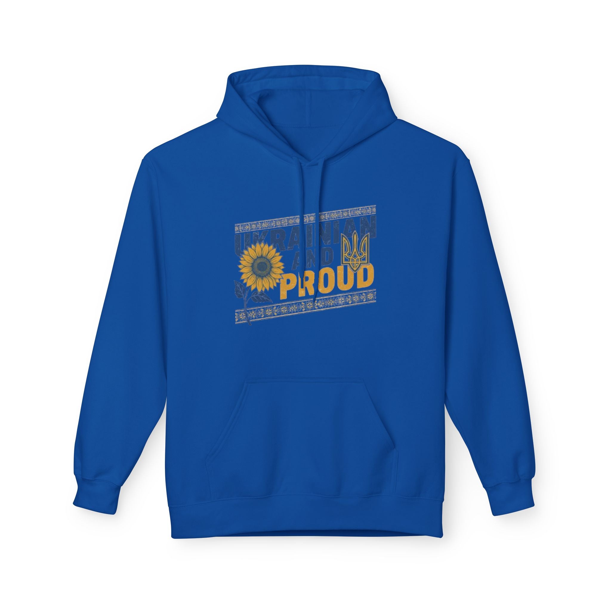 Ukrainian and Proud Hoodie — Sunflower National Pride Pullover