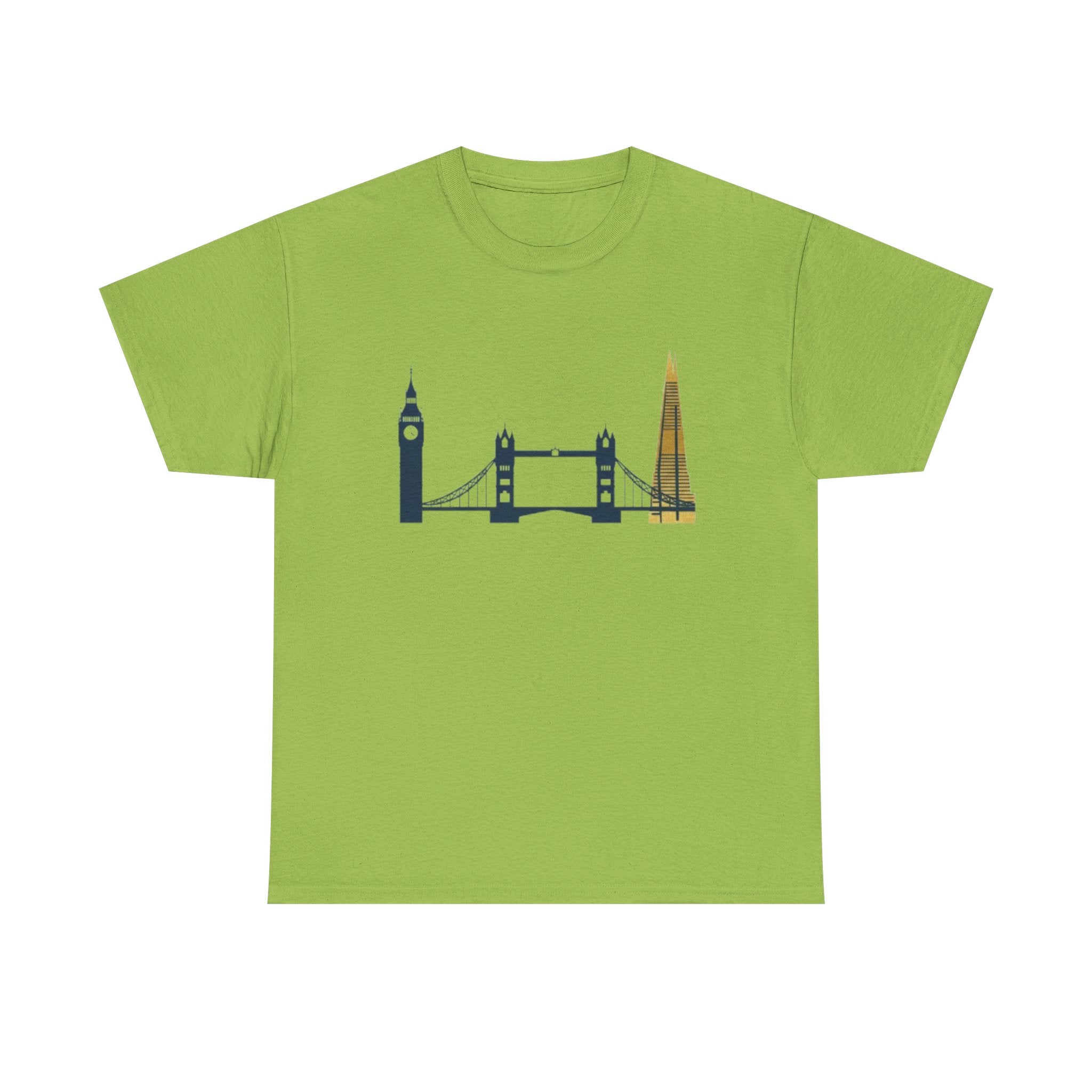 London Skyline T‑Shirt — Minimal Big Ben, Tower Bridge & The Shard Tee