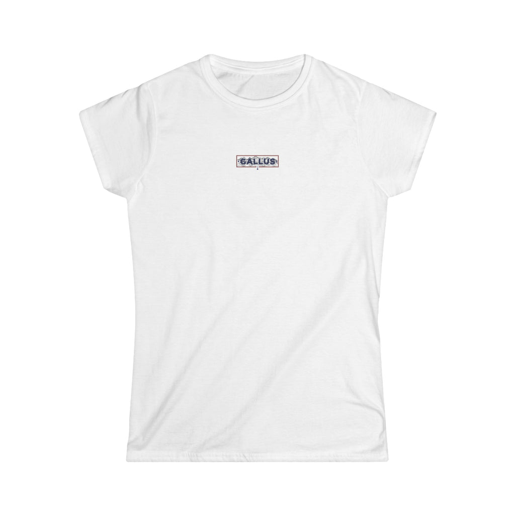 Gallus Mountain Graphic Tee — Women's Purple Landscape T-Shirt
