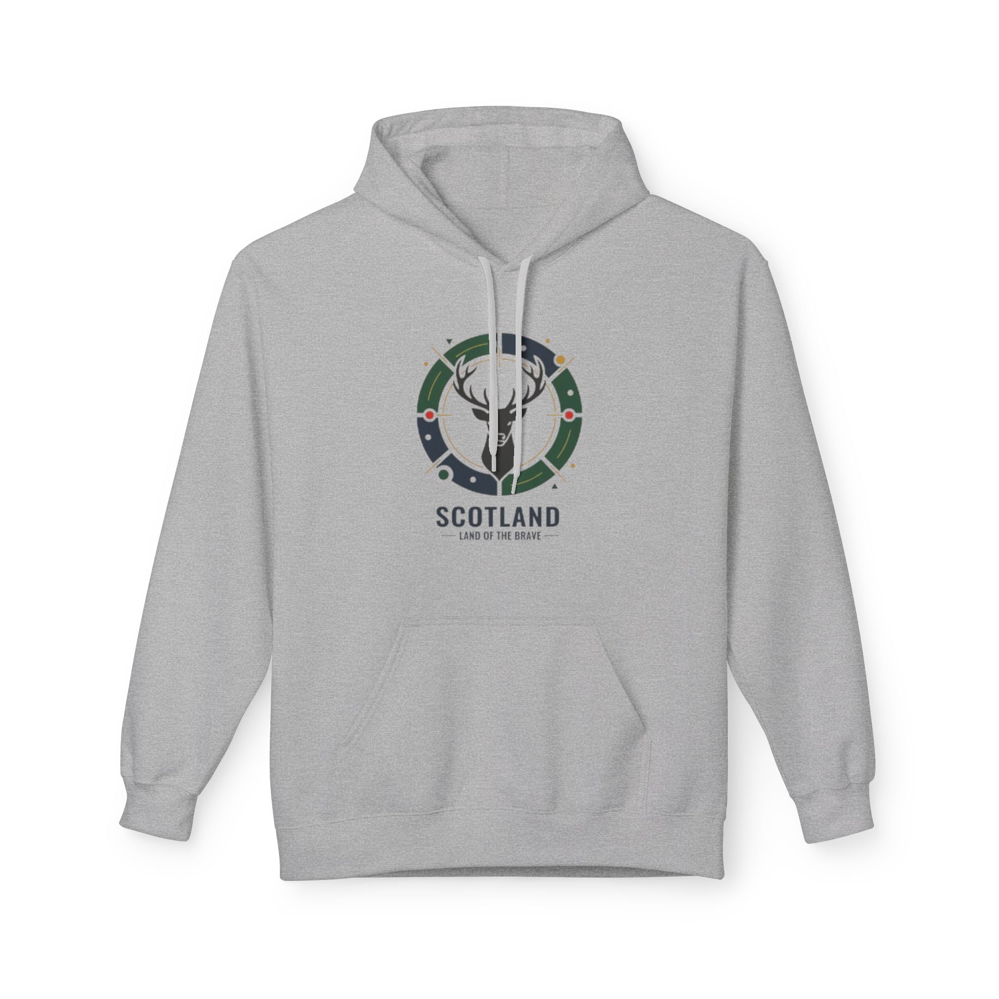 Scotland Stag Crest Hoodie – Scottish Pride Graphic Hoodie