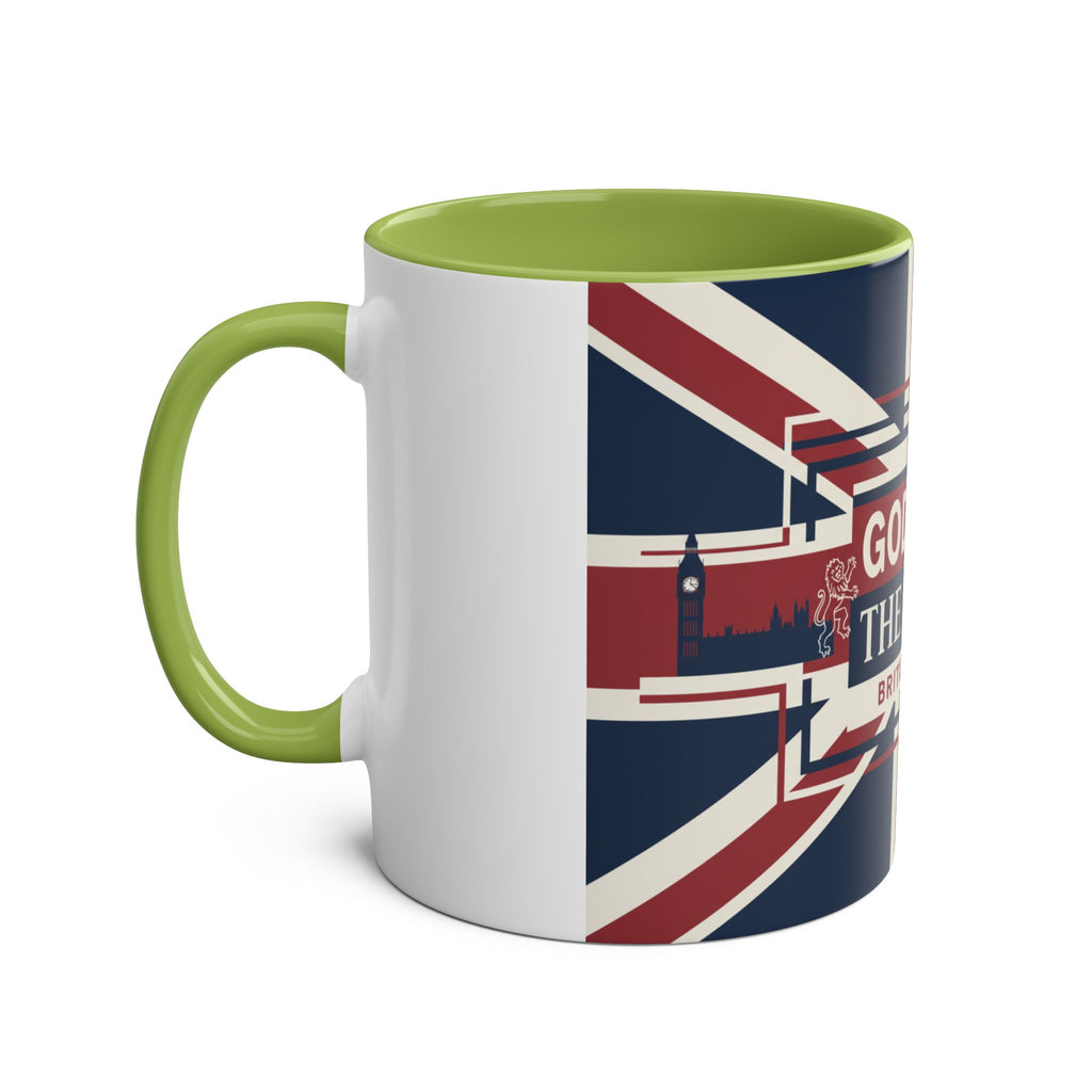 Two-Tone Coffee Mugs, 11oz