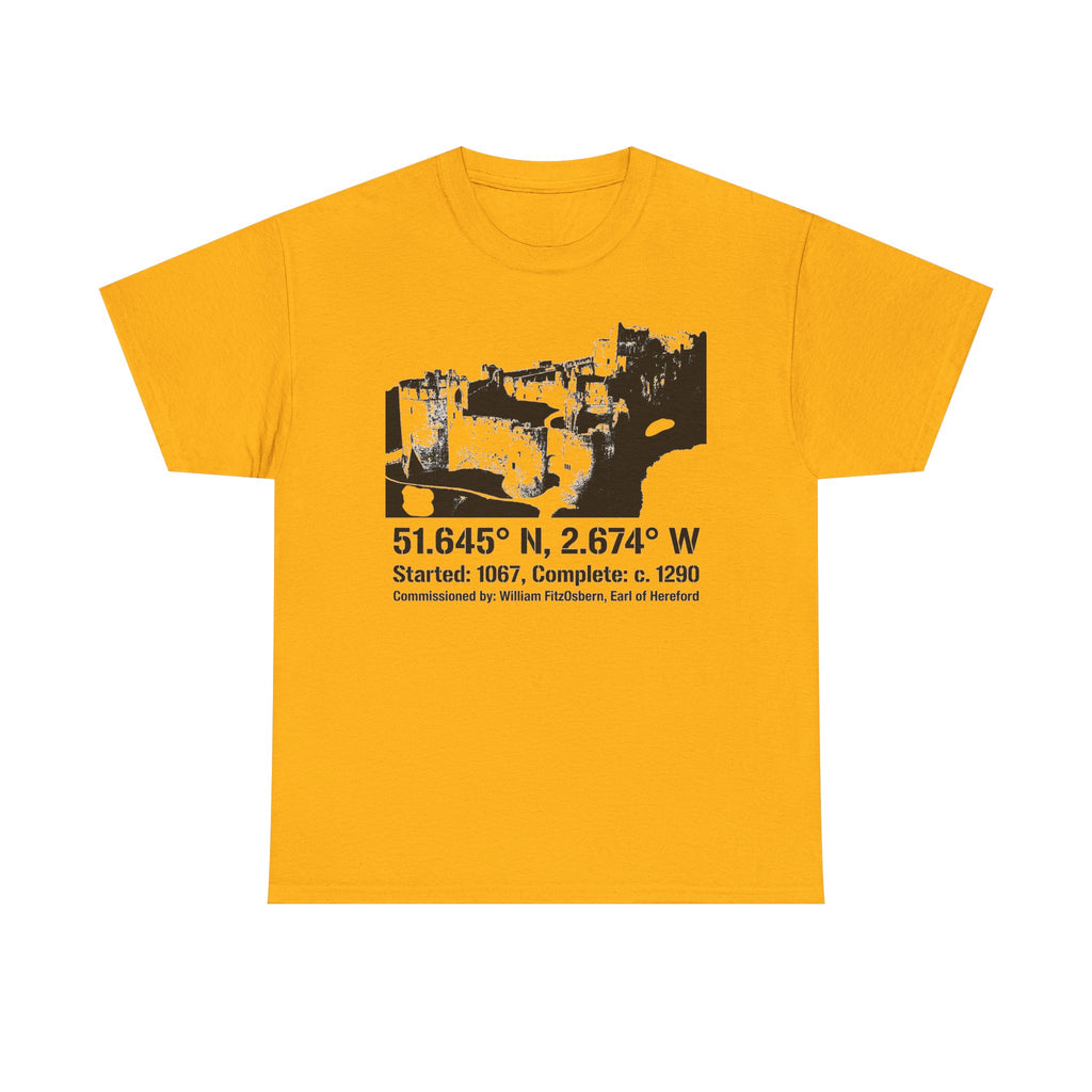 Chepstow Castle T‑Shirt — Historic Landmark Tee for Castle Lovers & Travelers