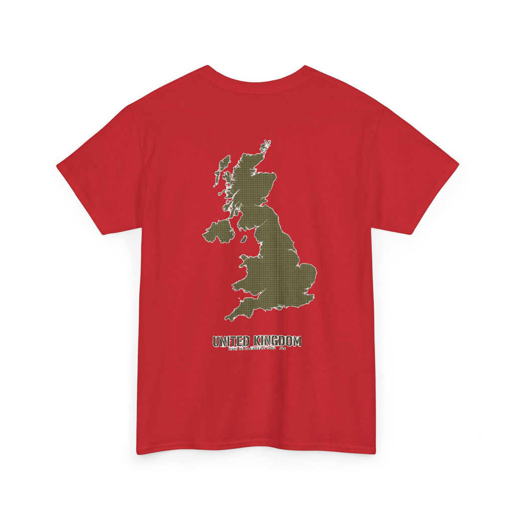 United Kingdom Map T-Shirt — Minimal UK Outline Tee