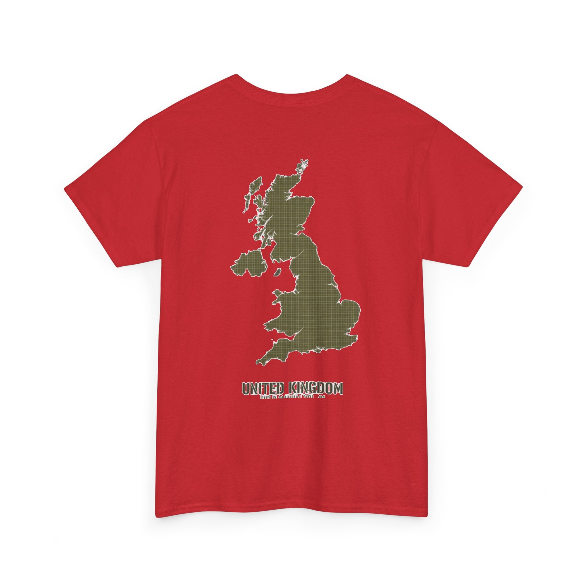 United Kingdom Map T-Shirt — Minimal UK Outline Tee