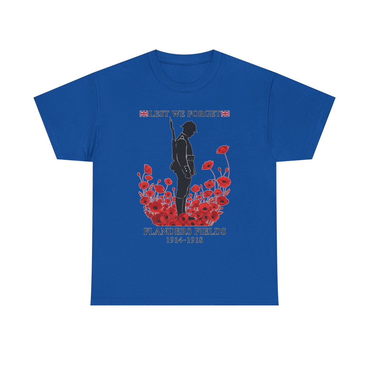 Flanders Fields 1914–1918 T-Shirt — WW1 Remembrance Tee — product image 10