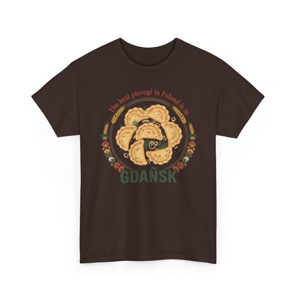Gdańsk Pierogi T-Shirt — "The best pierogi in Poland" Travel Souvenir Tee