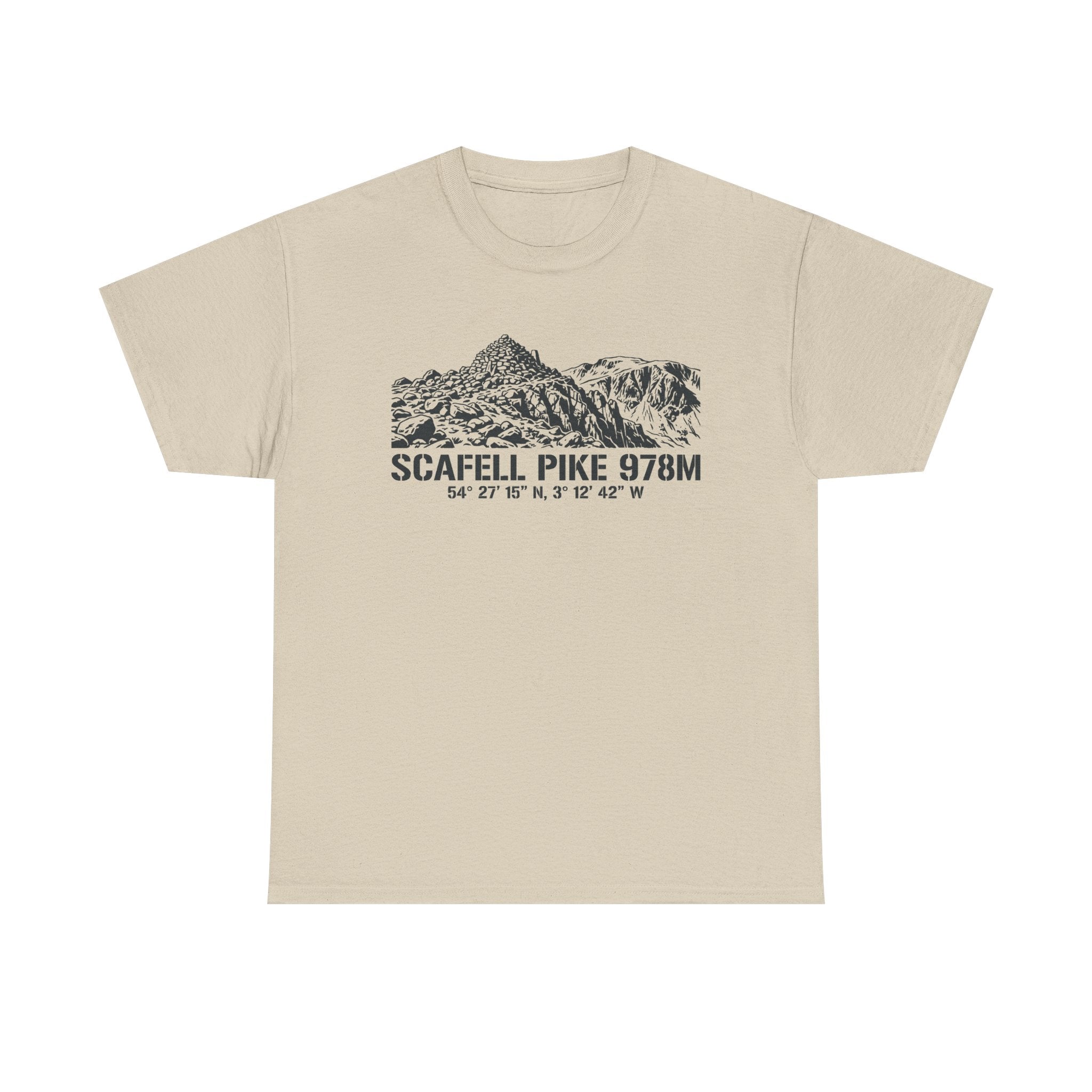 Scafell Pike 978M Mountain Tee — Scafell Pike Summit Graphic T-Shirt
