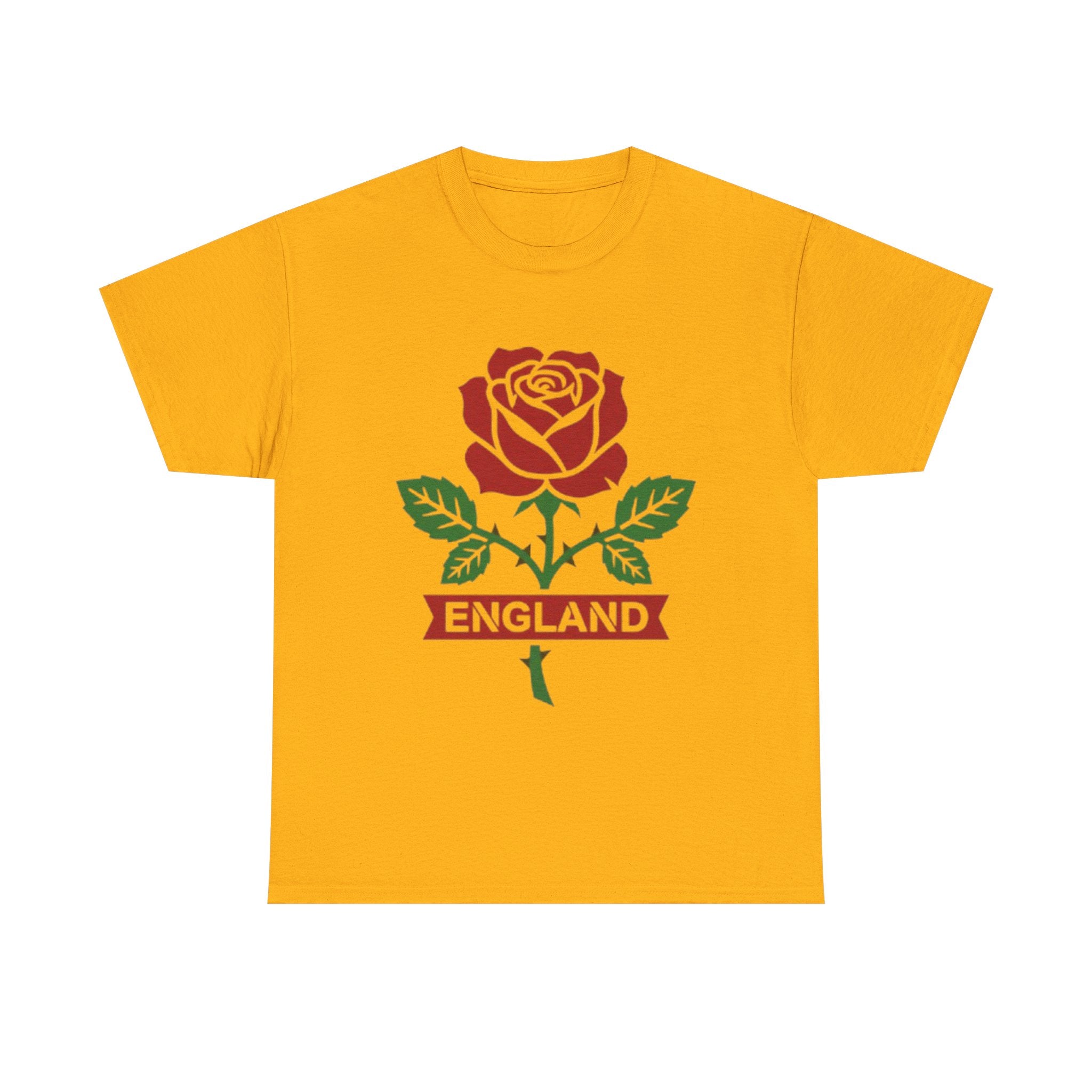 England Rose T-Shirt – Vintage Red Rose England Tee