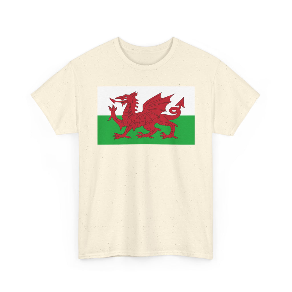 Welsh Dragon T‑Shirt — Cymru Red Dragon Flag Tee