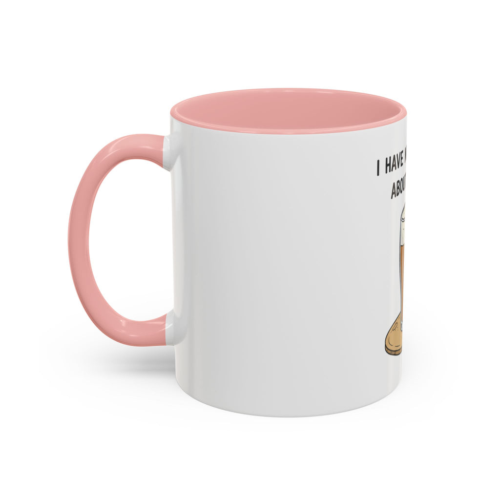 Coffee Mug - "I Have Mixed Drinks About Feelings" Funny Barware Gift