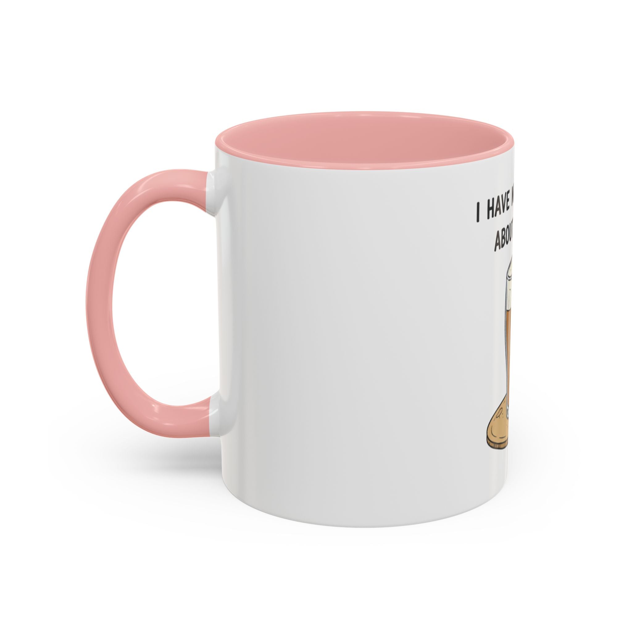 Coffee Mug - "I Have Mixed Drinks About Feelings" Funny Barware Gift