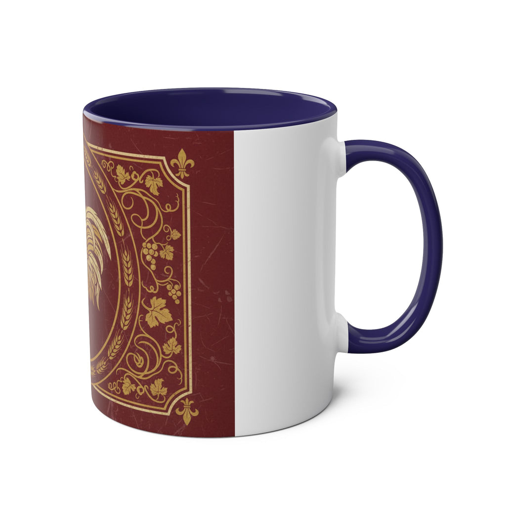 Two-Tone Coffee Mugs, 11oz