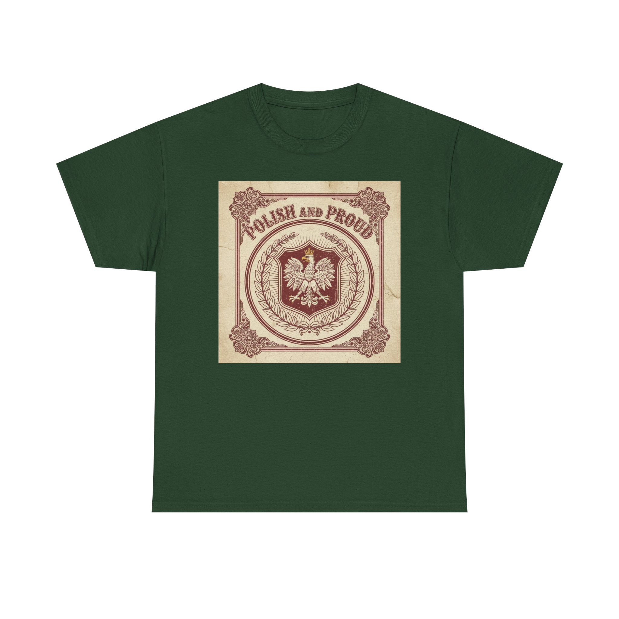 Polish and Proud T‑Shirt — Vintage Eagle Heritage Tee